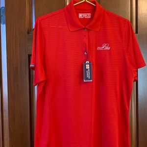 NWT Golf shirt. Red short sleeve. XL